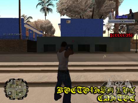 C-HUD Bomj Gang für GTA San Andreas