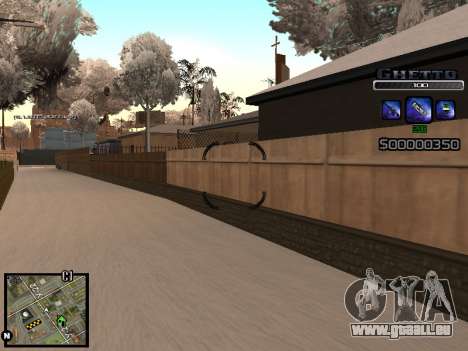 С-HUD GHETTO pour GTA San Andreas