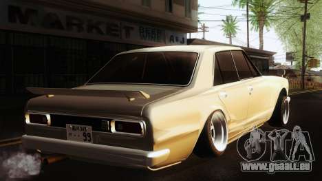 Nissan Skyline GC10 2KGT Shakotan pour GTA San Andreas