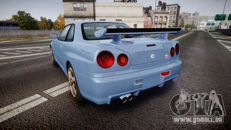 Nissan Skyline R34 GT-R V.specII 2002 für GTA 4