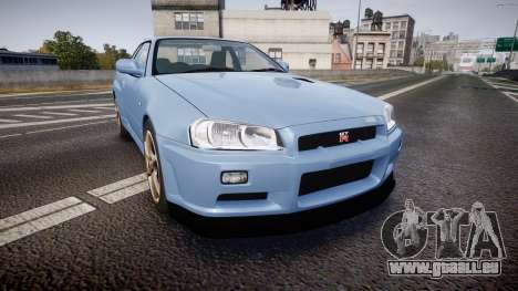 Nissan Skyline R34 GT-R V.specII 2002 für GTA 4