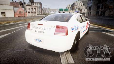 Dodge Charger Metropolitan Police [ELS] für GTA 4