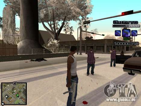 С-HUD GHETTO pour GTA San Andreas