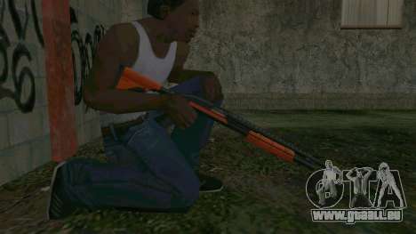 Orange Shotgun pour GTA San Andreas