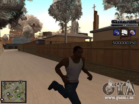 С-HUD GHETTO pour GTA San Andreas