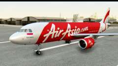 Airbus A320-200 Indonesia AirAsia für GTA San Andreas