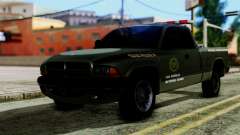 Dodge Dakota National Guard Base Police pour GTA San Andreas