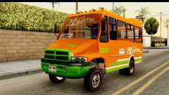 Dodge Ram Microbus für GTA San Andreas