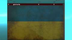SampGUI Drapeau De L'Ukraine pour GTA San Andreas