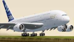 Airbus A380-800 F-WWDD Etihad Titles pour GTA San Andreas