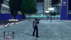 C-HUD GTA 4 with Map pour GTA San Andreas