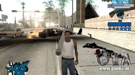 C-HUD Blek-Pro Diamond pour GTA San Andreas