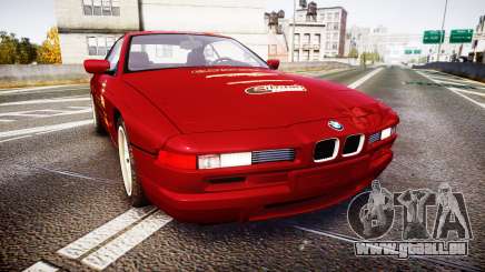 BMW E31 850CSi 1995 [EPM] Castrol Red pour GTA 4