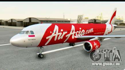 Airbus A320-200 Indonesia AirAsia für GTA San Andreas