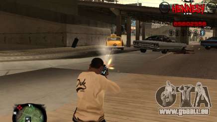 C-HUD Hennesy pour GTA San Andreas