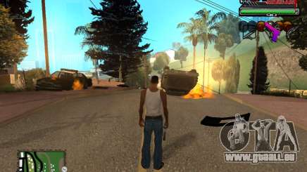 C-HUD Tawer Ghetto für GTA San Andreas