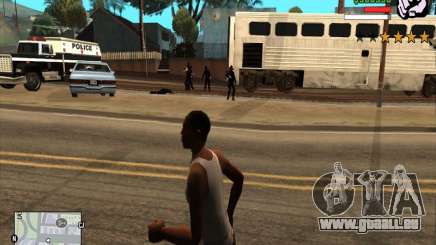 Mobile C-HUD für GTA San Andreas