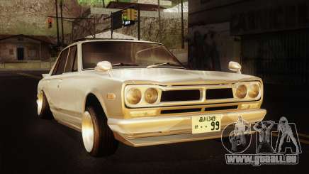 Nissan Skyline GC10 2KGT Shakotan für GTA San Andreas