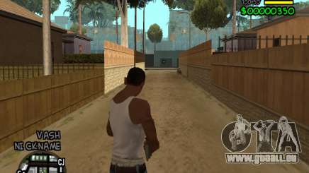 C-HUD by Tawerhudov pour GTA San Andreas