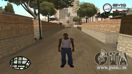 C HUD King Ghetto Life pour GTA San Andreas