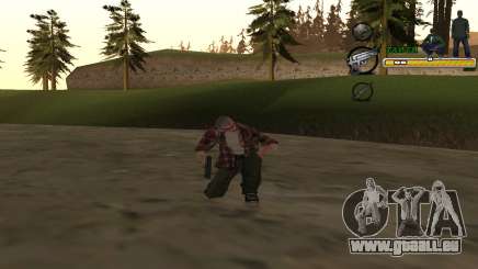 C-HUD TaweR Green pour GTA San Andreas