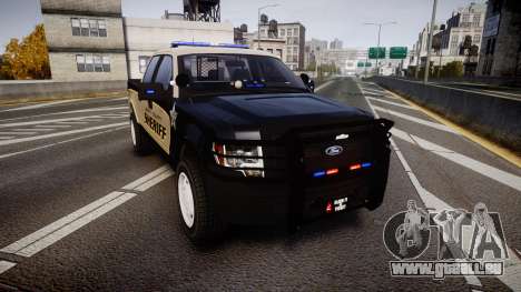 Ford F150 2010 Liberty County Sheriff [ELS] pour GTA 4