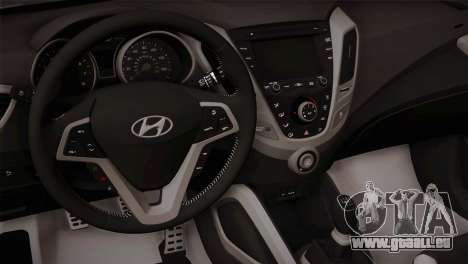 Hyundai Veloster 2012 Autovista für GTA San Andreas