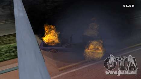 Burning Car pour GTA San Andreas