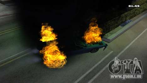 Burning Car pour GTA San Andreas