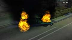 Burning Car für GTA San Andreas