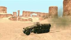 Sd Kfz 251 Camouflage Desert pour GTA San Andreas