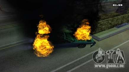 Burning Car pour GTA San Andreas