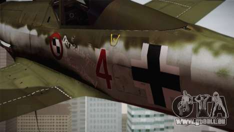 FW 190 D-11 Red 4 JV44 pour GTA San Andreas
