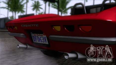 GTA 5 Invetero Coquette Classic TL IVF pour GTA San Andreas
