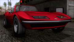 GTA 5 Invetero Coquette Classic TL IVF pour GTA San Andreas