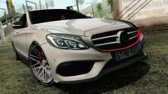 Mercedes-Benz C250 AMG Brabus Biturbo Edition EU pour GTA San Andreas