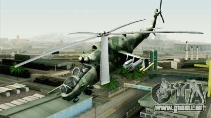 Mi-24D Polish Air Force pour GTA San Andreas