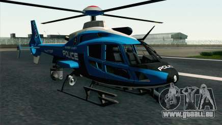 NFS HP 2010 Police Helicopter LVL 2 für GTA San Andreas