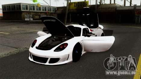 Gemballa Mirage GT v2 Windows Up pour GTA San Andreas