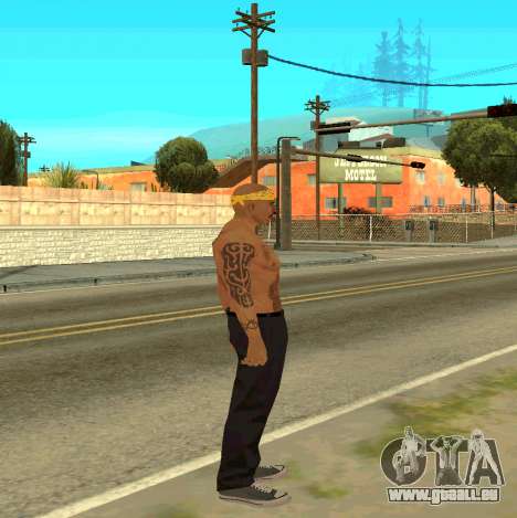 Macheter Vagos pour GTA San Andreas