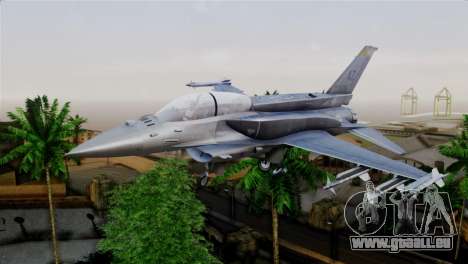 EMB F-16F Fighting Falcon US Air Force pour GTA San Andreas