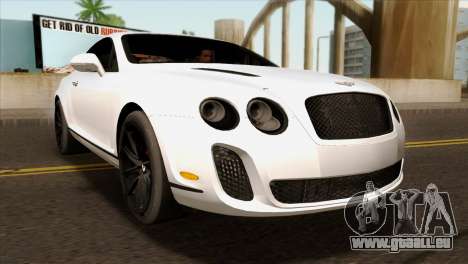 Bentley Continental SS 2010 pour GTA San Andreas