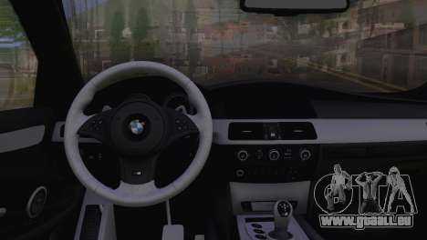 BMW M5 E60 2009 Stock pour GTA San Andreas