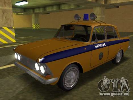 Moskvitch 408 Police pour GTA San Andreas