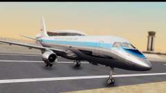 Embraer 175 PLL LOT Retro für GTA San Andreas