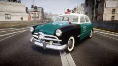 Ford Custom Fordor 1949 New York Police pour GTA 4