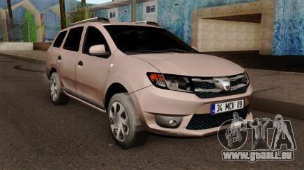 Dacia Logan MCV 2013 IVF für GTA San Andreas
