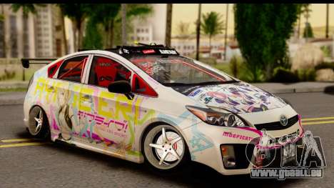 Toyota Prius Hybrid Eri Ayase Love Live Itasha pour GTA San Andreas