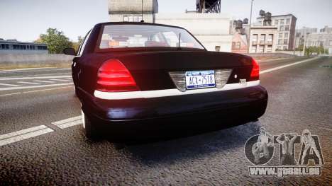 Ford Crown Victoria NYPD Unmarked [ELS] für GTA 4