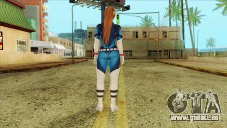 Dead Or Alive 5 LR Kasumi Fighter Force pour GTA San Andreas